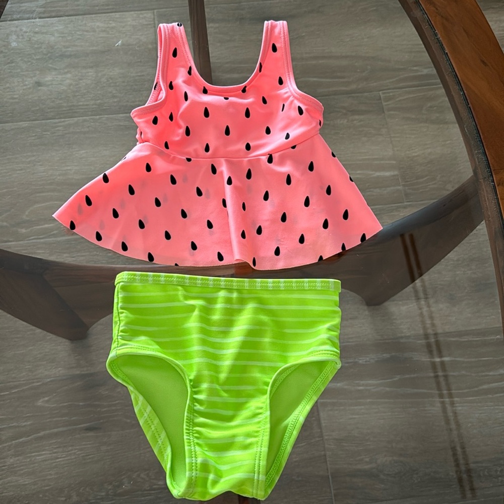 Baby watermelon bathing suit